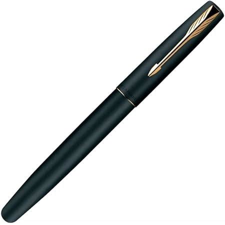 PARKER Frontier Matte Black GT Roller Ball Pen with Ink Roller Ball Pen ...