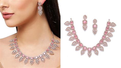 The Best American Diamond Necklace Sets Online 2025
