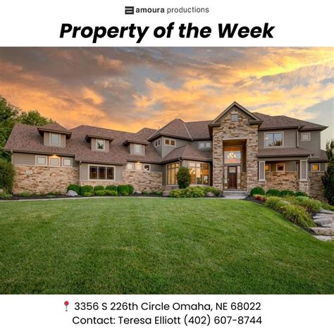 Property of the Week 🏡 This exceptional 2-story custom home is nestled ...