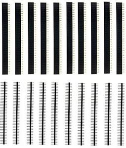 AVS COMPONENTS Pack Of 20 Pieces 40 Pin 1x40 Single Row Male and Female ...