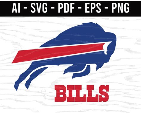 Buffalo Bills Logo SVG png ai eps pdf NFL sports Logo Football | Etsy