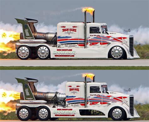 Shockwave Jet Truck. Bottom pic is the original. | Classic trucks ...