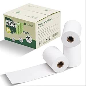 Thermal Receipt POS Cash Register Paper Rolls 2 1/4" x 85',50 rolls ...