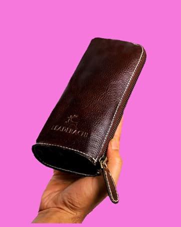 LEADERACHI Hunter Leather Utility Pouch for Unisex. : Amazon.in: Office ...