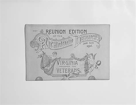 Newspaper Reprint - Confederate Souvenir Edition - Richmond Dispatch ...