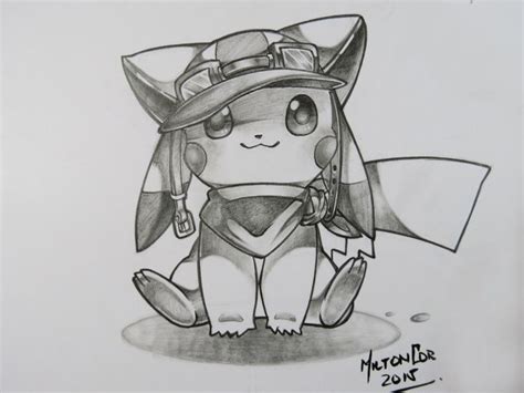 Image result for Mario Pikachu Drawing