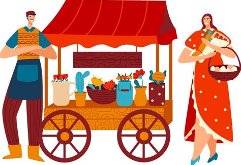 Local Markets Cartoon 的图像结果