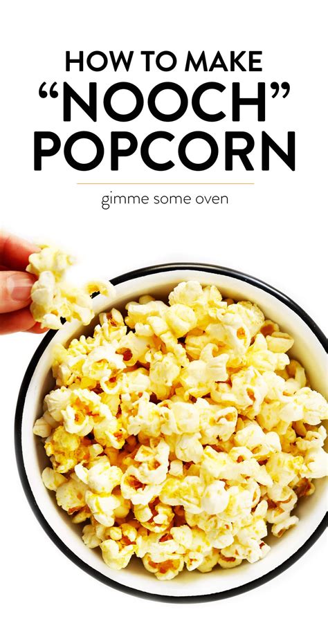 "Nooch" (Nutritional Yeast) Popcorn | Recipe | Nutritional yeast ...