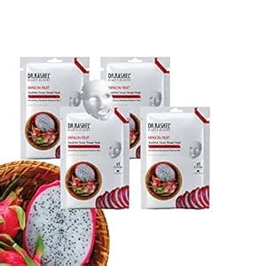 Buy DR.RASHEL Dragon Fruit Face Sheet Mask With Serum For Women and Men ...