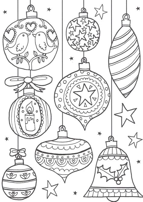 Christmas Coloring Pages for Adults – Printable Coloring Pages. FREE