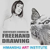 Certificate Course in Freehand Drawing, Freehand Drawing Classes ...