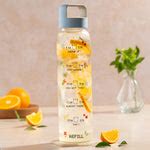 Buy Borosil AM - PM Glass Bottle w Husk Lid, Orange at Best Price ...