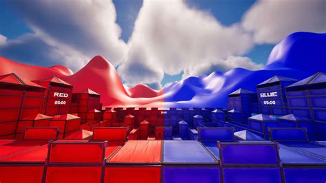 🦸 INCREDIBLE RED VS BLUE - Fortnite Creative Map Code - Dropnite