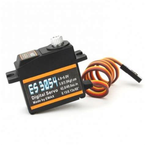 Emax ES3054 17g 3.5kg 0.13sec 23T Metal Gear Digital Servo For RC ...