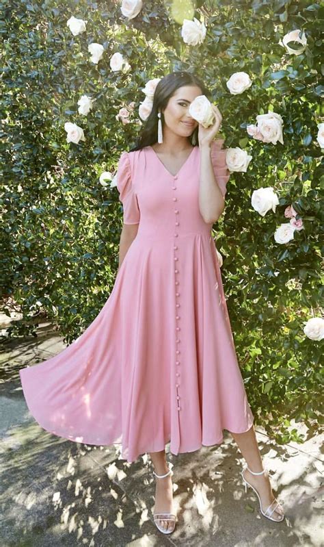 Modest Spring Dresses Dress Midi Dresses Summer Casual Styles Elegant ...