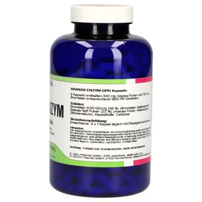 Pineapple Enzyme GPH Capsules [4068325]-Gall-Pharma GmbH-Online-Shop