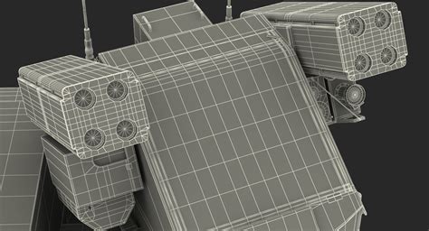 3D HMMWV M998 Equipped with Avenger Simple Interior Camo model | 3D ...