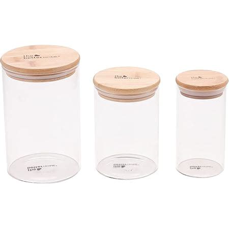 Buy Borosil Classic Glass Jar, Air-Tight Storage Container For Kitchen ...