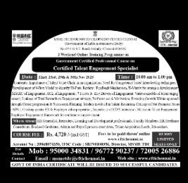 Central Footwear Training Institute - Skill Training Course