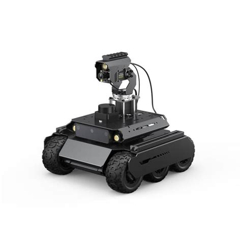 UGV Rover ROS 2 Open-source 6 Wheels 4WD AI Robot for Raspberry Pi ...