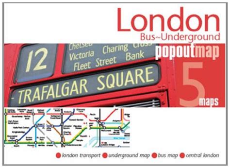 Buy London Bus/underground PopOut Map (Popout Maps) Book Online at Low ...
