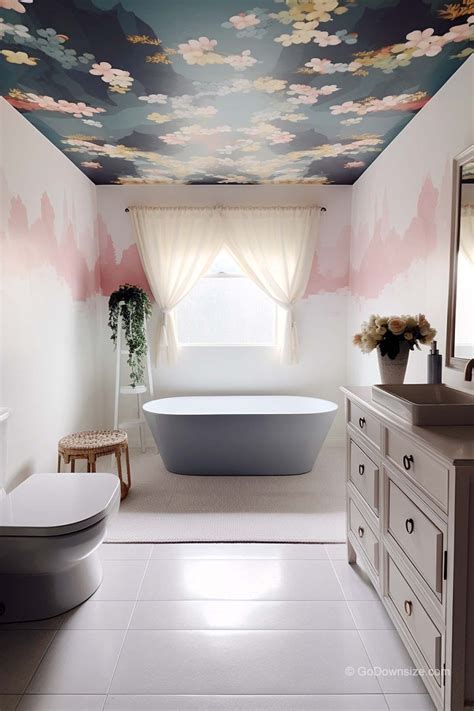 Wallpaper For Ceiling: 29 Beautiful Ideas | GoDownsize