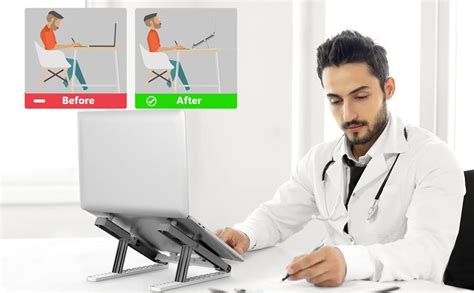 STRIFF Laptop Stand (MET Black) : Amazon.in: Computers & Accessories