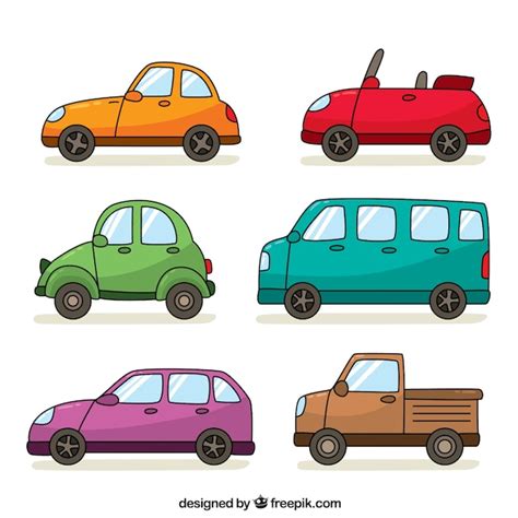 Cartoon Auto Zeichnung Bilder - Kostenloser Download auf Freepik