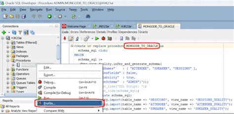 Image result for Oracle Profiler