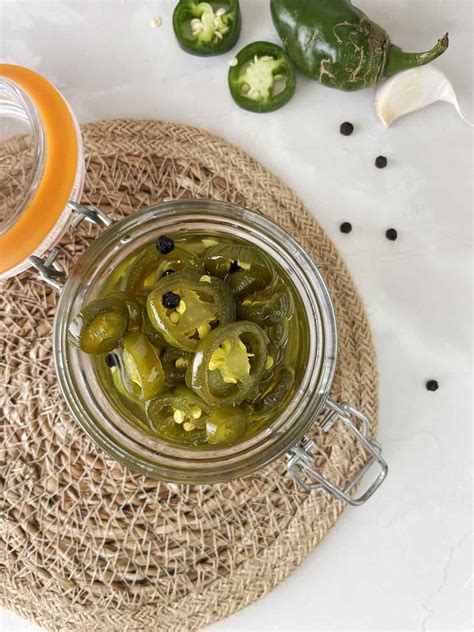 Sweet Pickled Jalapeños