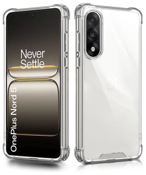 WOW IMAGINE Clear Back Cover Case for 1+ OnePlus Nord 5 | Shockproof ...