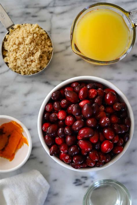 Easy Cranberry Sauce with Orange Juice - Crumb-Snatched