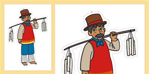 Vendedor de velas (dibujo) - Twinkl Argentina (teacher made)