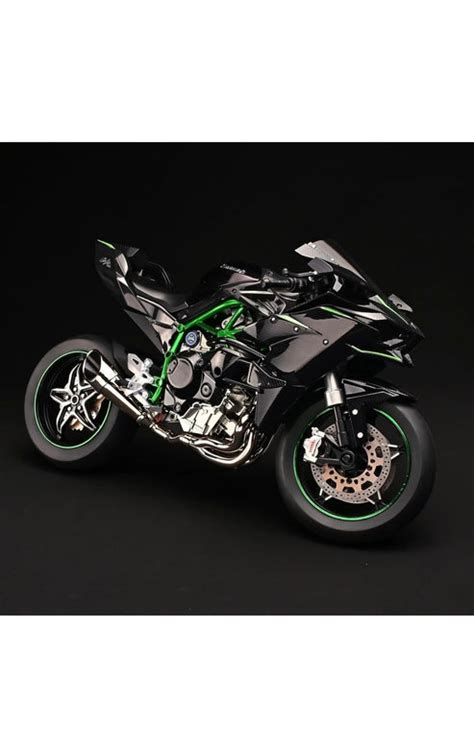 H2R bike kawasakiSuper Bike Motor Cycle - with smoke and lights Tiny F ...