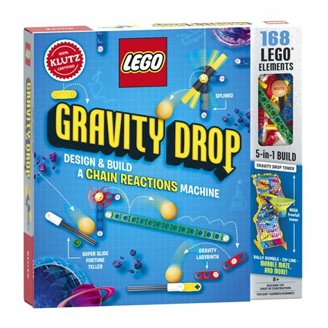 LEGO: Chain Reactions 2: Gravity Drop (Klutz) : Klutz: Amazon.com.au: Books