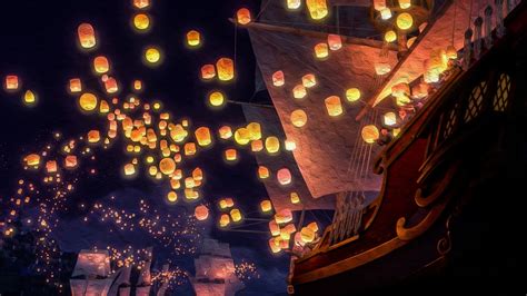 Tangled Floating Lanterns Desktop Wallpaper (74+ images)