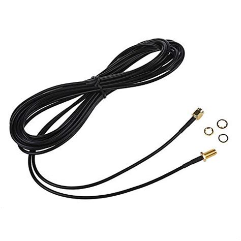 6M RP-SMA Extension Cable WiFi Wi-Fi Router L4R8 : Amazon.in: Computers ...