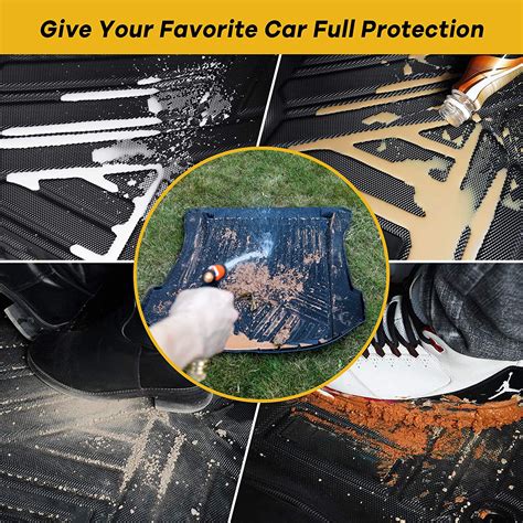 for 2014-2023 Chevrolet Trax Floor Mats Liner All Weather Rear Trunk ...