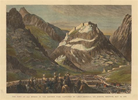 The Graphic Magazine, Afghanistan - Khyber Pass, 1878 | The Map House