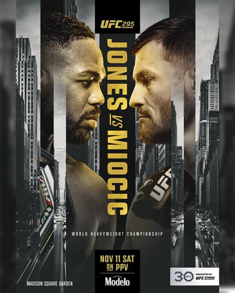 UFC 295 Card – All Fights & Details for 