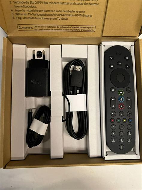 SKY Q Mini Receiver neu und ovp mit Sprachfernbedienung in Solingen ...