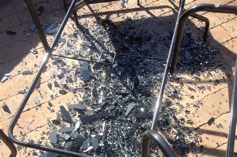 Image result for Exploding Glass Table