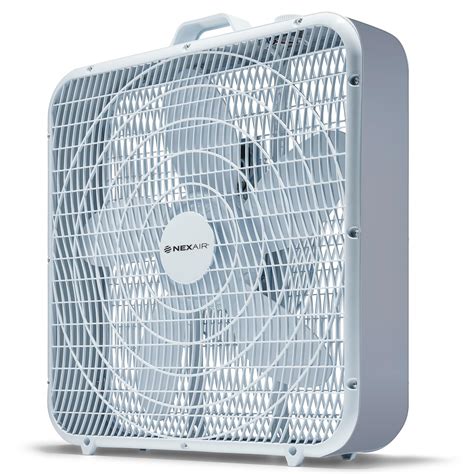Snapklik.com : Nexair 20" Floor Box Fan 3 Speed, Box Fan 20 Inch