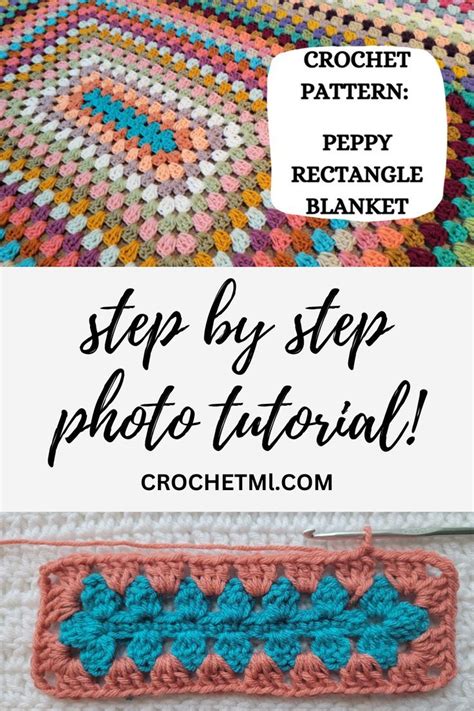 Rectangular Crochet Blanket Pattern 的图像结果