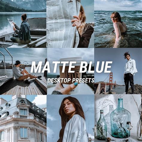 Matte Blue Lightroom Desktop Presets | Julipresets | Top Adobe LR F...