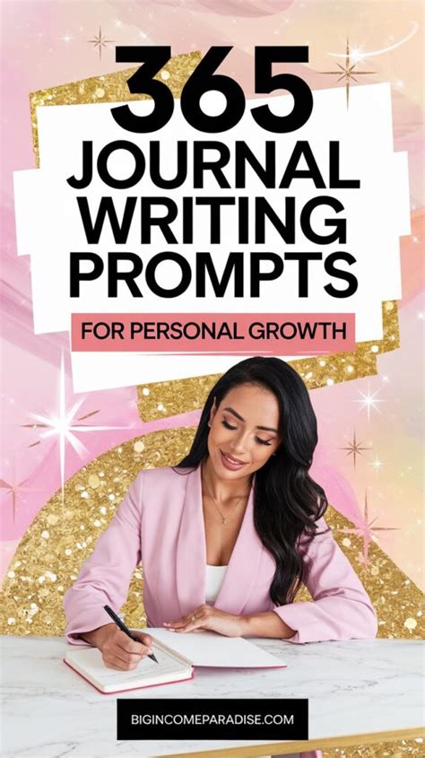 365 Killer Journal Writing Prompts For Personal Growth