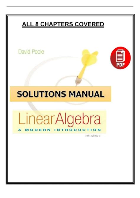 Image result for David Poole Linear Algebra PDF