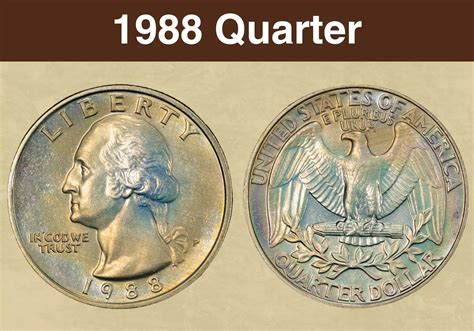1988 Quarter Coin Value (Errors List, "D", "S" & "P" Mint Mark Worth ...