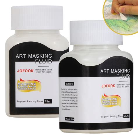 150 Milliliter Watercolor Masking Fluid,For Ink-Watercolor-Gouache ...