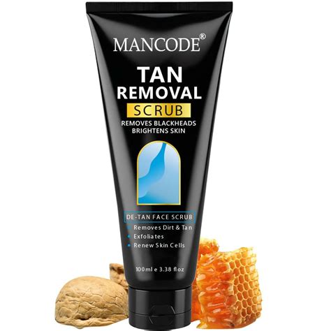 Mancode Tan Removal Scrub - 100ml